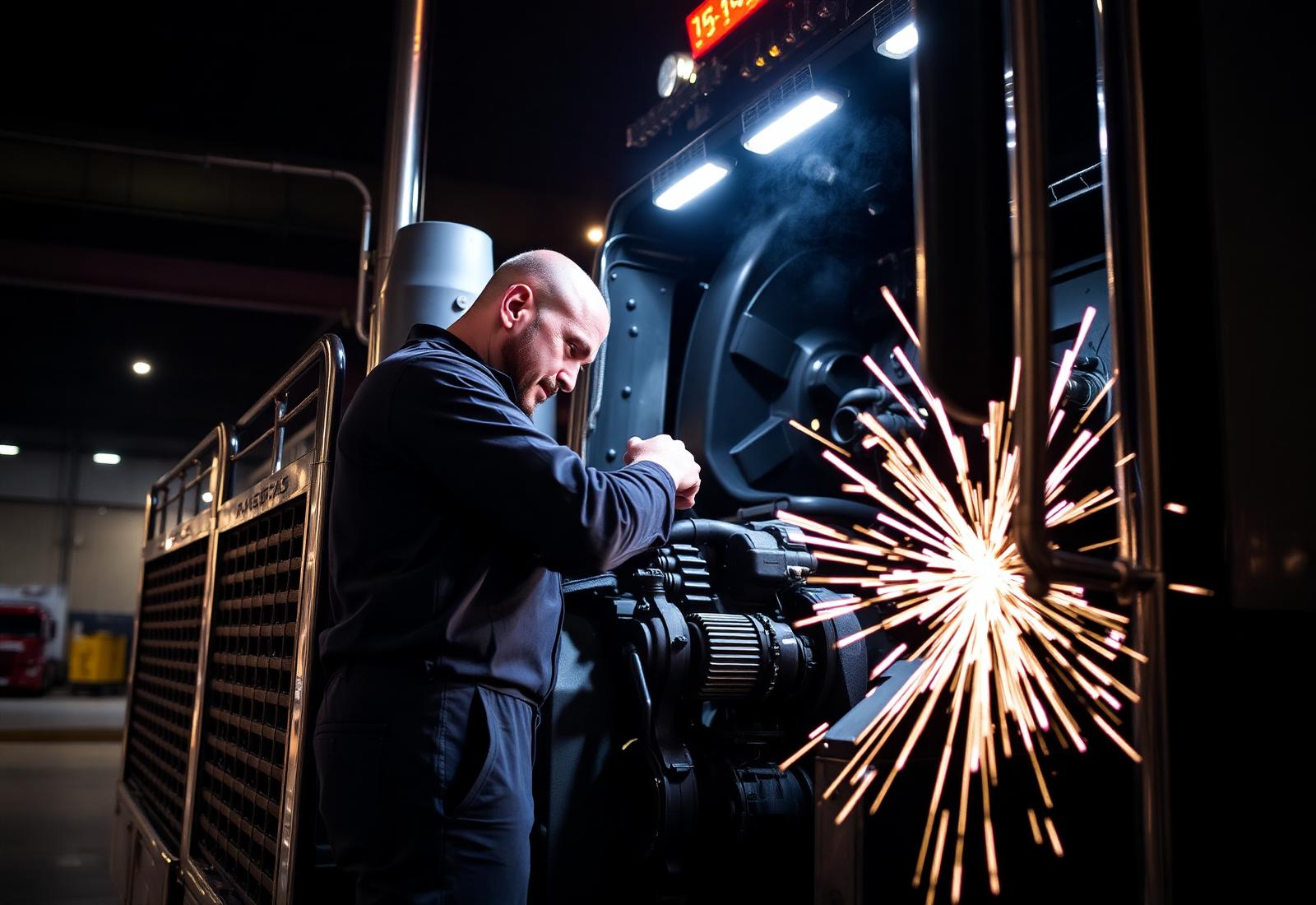 Mobile truck mechanic